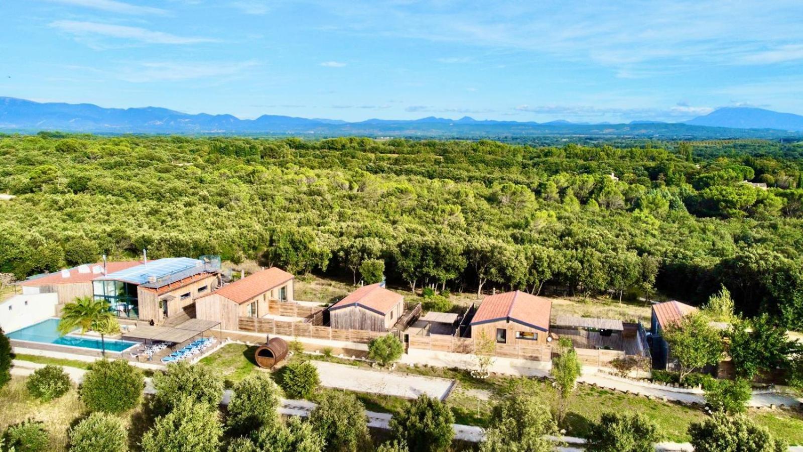 Nuiki Lodges - Chambres D'Hotes Montségur-sur-Lauzon Zewnętrze zdjęcie